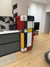 Frigorifero Smeg Decorato Speciale Mondrian