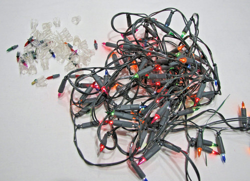 Luci albero natale vintage - luci, di