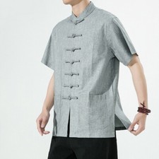 Chinese Style Mens Linen Short