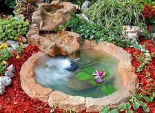 Laghetto fontana cascata vetroresina Lares con pompa garanzia 25 anni
