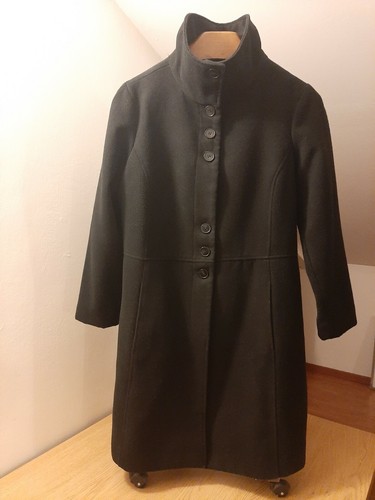 Nuovo cappotto conbipel nero - nuovo,