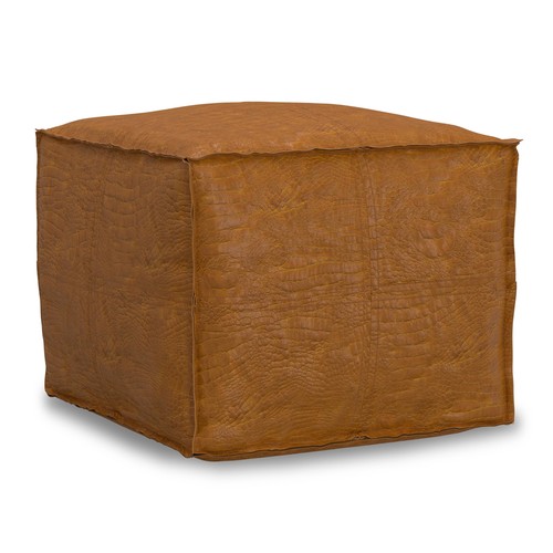 Simplihome brody square pouf - simplihome,