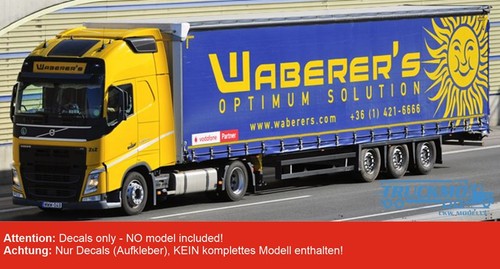 Decalcomanie truckmo waberer - truckmo, waberer's