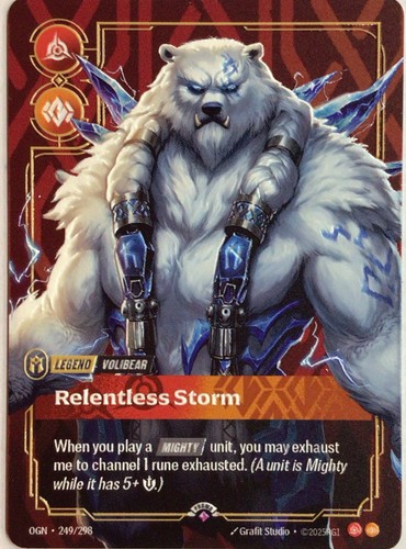 Riftbound volibear relentless - volibear,