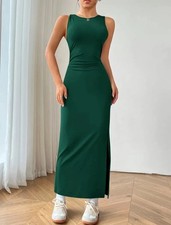 Elegante Abito Lungo Verde