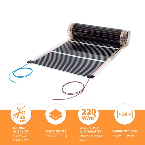 Infrarossi riscaldamento foil - infrarossi,