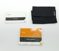 LIBRETTO USO E MANUTENZIONE PER RENAULT Captur Serie K9K 646, K9K 856 (13>)