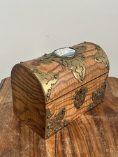 Antico caddy inglese burr noce