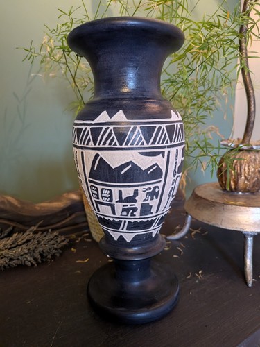 Vaso ceramica egizia - , vintage