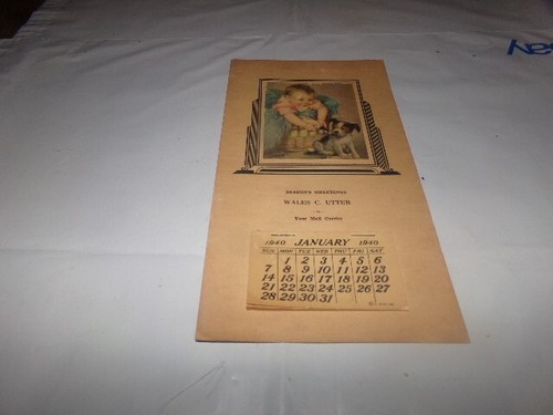 Calendario vintage arte - vintage,