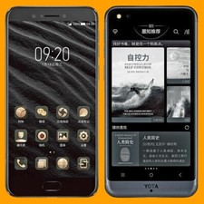 Smartphone Android Yota Yotaphone 3 4+128 GB nero Yota3+ 12 MP E-ink doppia SIM 4G