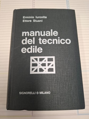 Manuale del tecnico edile - manuale,