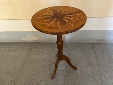 Tavolino Da Vino  -  in legno - piano intarsiato