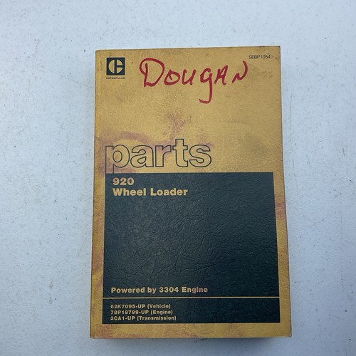 Catalogo ricambi pala gommata