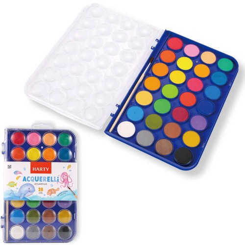 Kit acquarelli per bambini - acquarelli, in