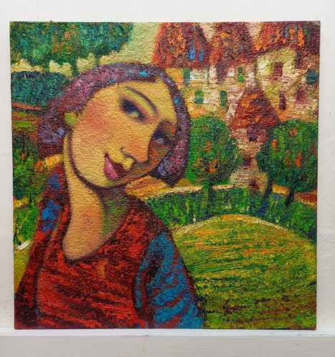 Quadro dipinto paesaggio - quadro,