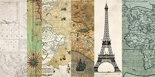Quadro cartina terra - terra, mondo