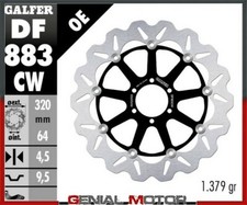 Galfer Disco Freno Anteriore Wave Floating 320X4,5mm Bimota Db5 Mille 2005