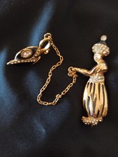 UGO CORREANI - per Gianni Versace -  Rara Spilla Vintage anni 80