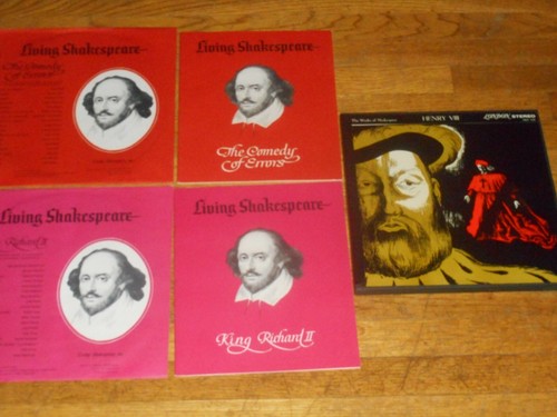 Shakespeare lot henry - shakespeare, 6x