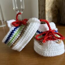 SCARPINE NEONATO UNCINETTO - Idea Regalo Nascita