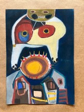 Disegno Karel Appel su carta