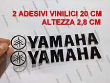 2 pz. ADESIVI YAMAHA 20x2,8 Cm