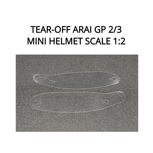 Tear off arai 3 mini - gp, 2/3