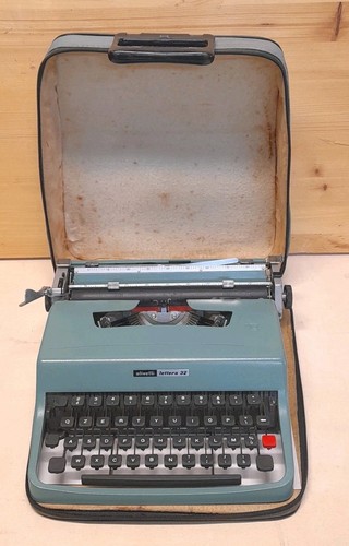 Macchina scrivere olivetti - da,
