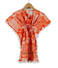 Arancione Patchwork Stampato