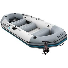 Intex 68376 Canotto Mariner 4 Set Gonfiabile con Pompa e Remi 328x145x48 cm