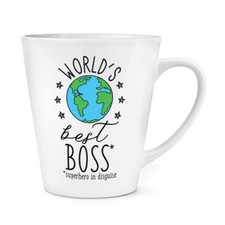 World's Best Boss 341ml Latte