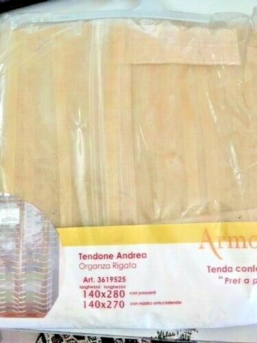 Tenda tendone andrea organza - tenda,