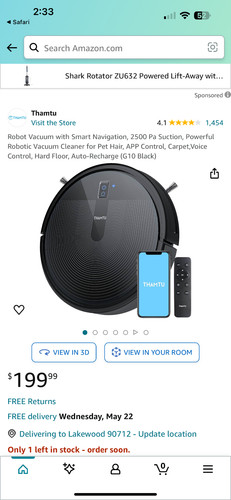 Robot vacuum cleaner - robot,