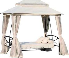 VivaGarden Gazebo con Dondolo