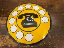 Insegna smaltata bombata - insegna,
