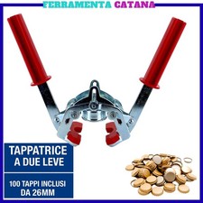 tappatrice a due leve manuale