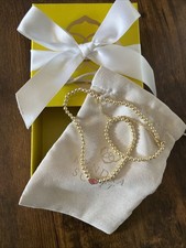 Collana con filo perline - con, di