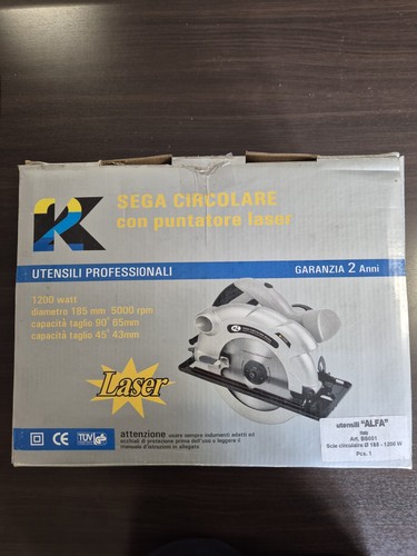 Sega circolare con puntatore