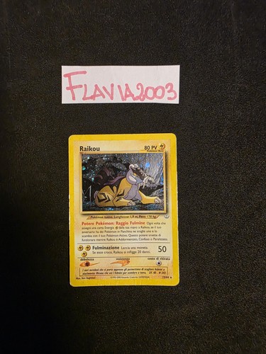 Pokemon card raikou holo - pokemon,
