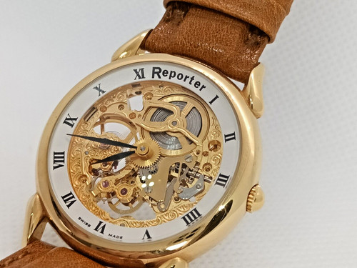 Orologio scheletrato reporter - orologio,