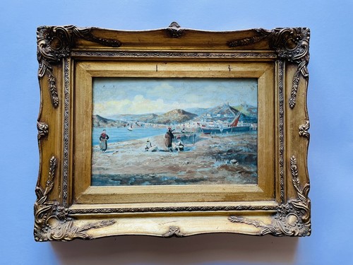 Vecchio dipinto olio - vecchio,