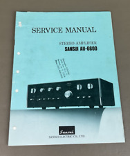 Sansui au-6600 amplificatore