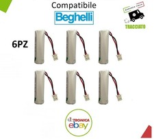 KIT 6 PZ BATTERIA DI  RICAMBIO