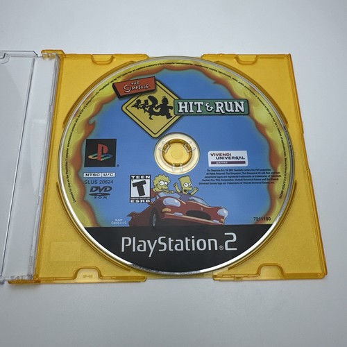 Simpson hit run ps2 - hit, solo