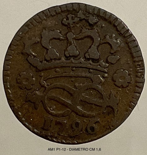Denari 1796 torino moneta - denari,