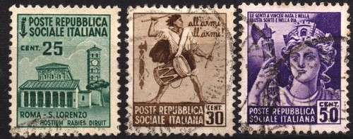 Italia rsi 1944 1945 - rsi, usati