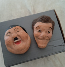 pair of vintage Stanlio and