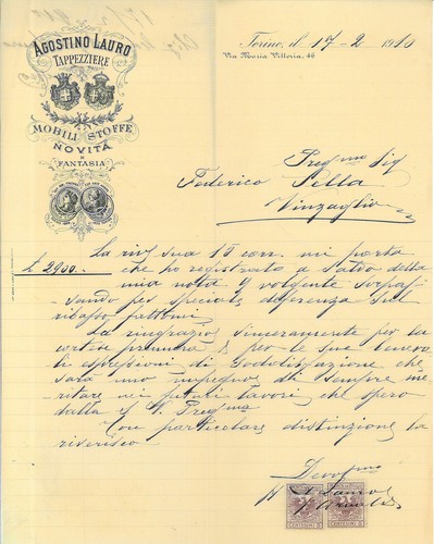 Lettera int agostino lauro - agostino,