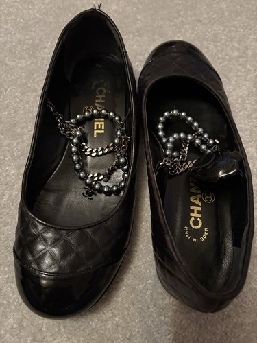 Ballerine trapuntate nere